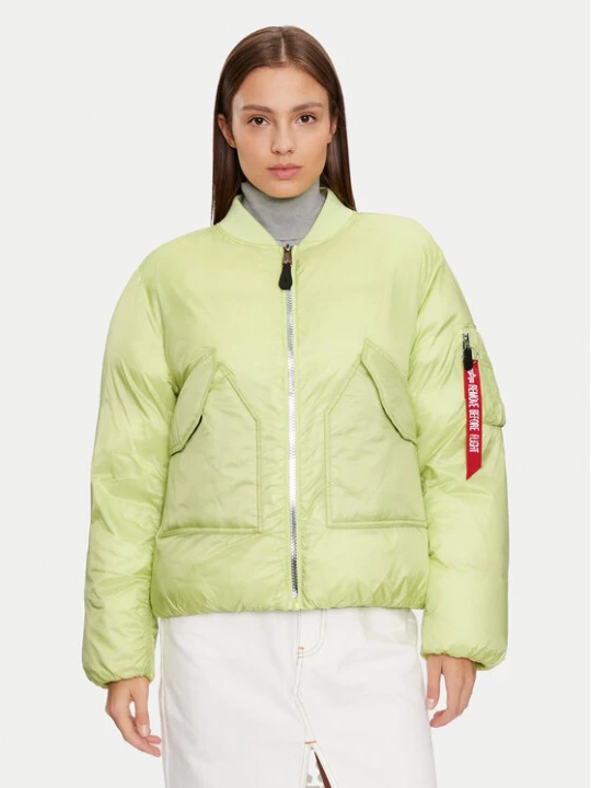 Foto del prodotto Alpha Industries Bomber 148004 Verde Regular Fit