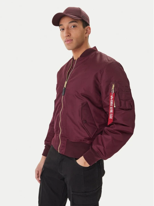 Foto del prodotto Alpha Industries Bomber 258500 Bordeaux Regular Fit