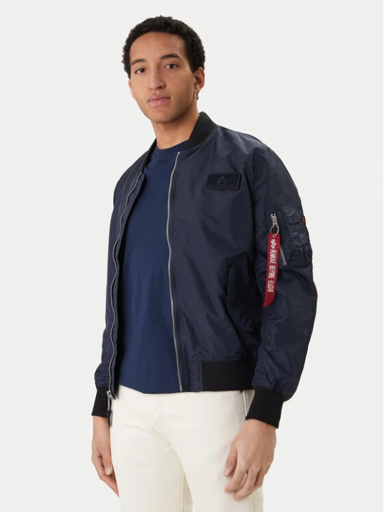Foto del prodotto Alpha Industries Bomber MA-1 TTC Two Tone 126101 Blu scuro Regular Fit