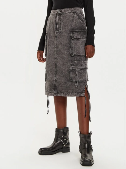 Foto del prodotto Alpha Industries Gonna di jeans 148068 Grigio Regular Fit