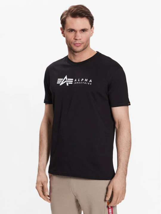 Foto del prodotto Alpha Industries Set di t-shirt Alpha Label 118534 Nero Regular Fit