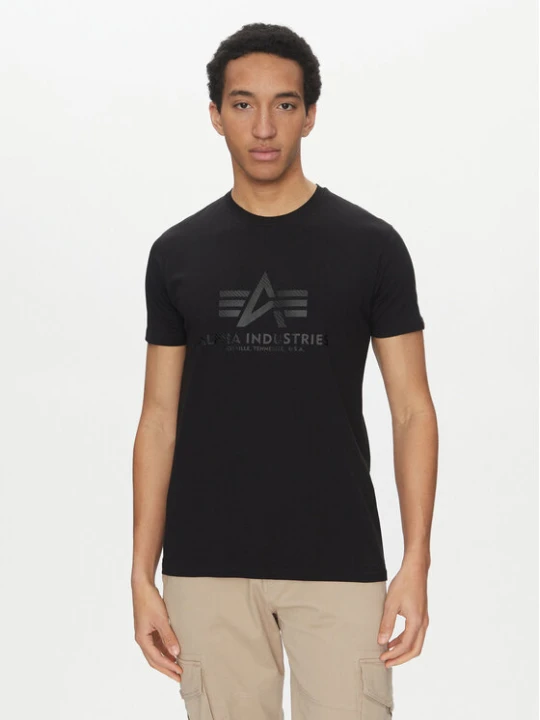 Foto del prodotto Alpha Industries T-shirt Basic 100501 Nero Regular Fit