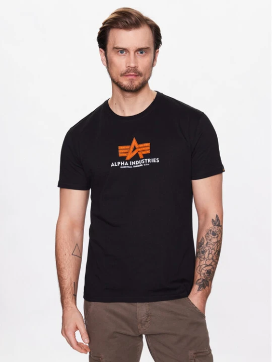 Foto del prodotto Alpha Industries T-shirt Basic 100501RB Nero Regular Fit