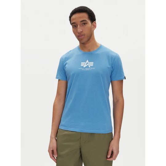 Foto del prodotto Alpha Industries T-shirt Basic 118533 Blu Regular Fit