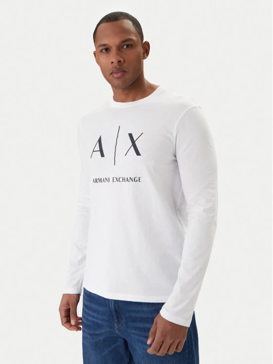 Foto del prodotto Armani Exchange Longsleeve XM002684 AF10356 U0002 Bianco Regular Fit