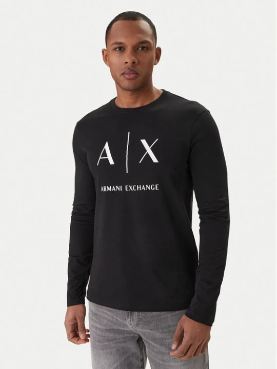 Foto del prodotto Armani Exchange Longsleeve XM002684 AF10356 UC001 Nero Regular Fit