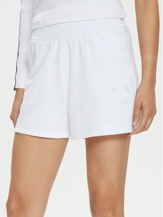 Foto del prodotto Armani Exchange Pantaloncini sportivi 3DYS71 YJFDZ 1000 Bianco Regular Fit