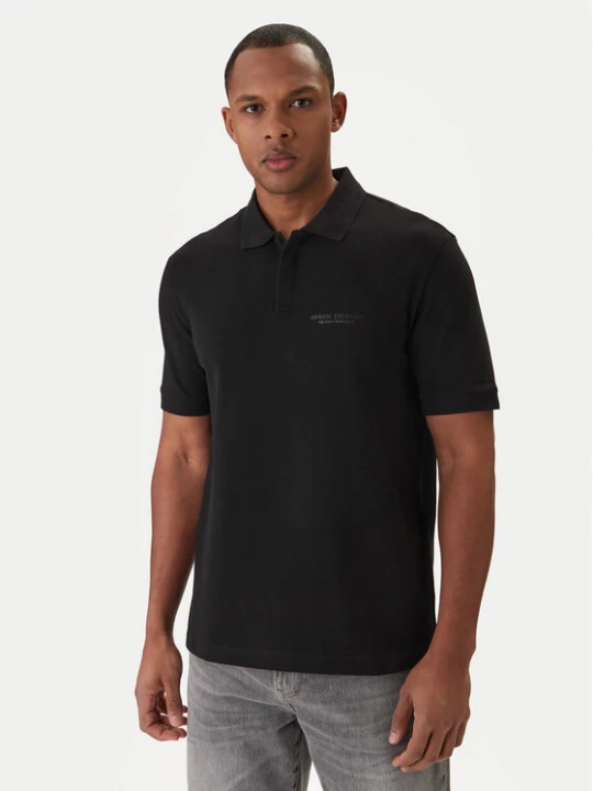 Foto del prodotto Armani Exchange Polo XM001286 AF10366 UC001 Nero Regular Fit