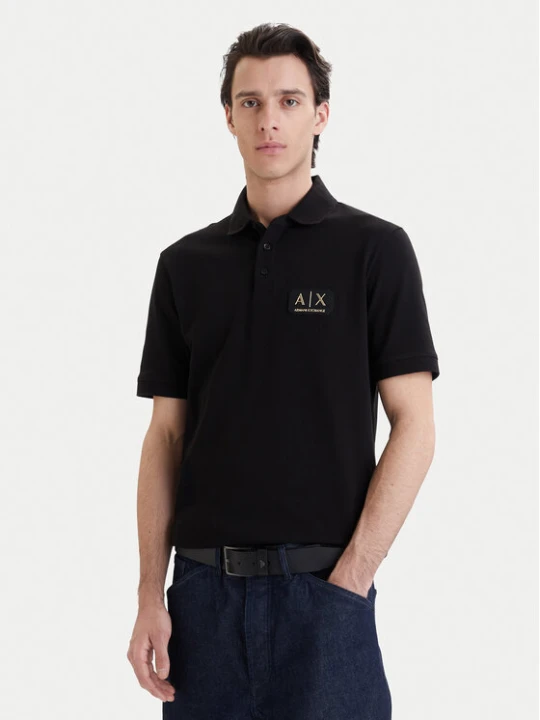 Foto del prodotto Armani Exchange Polo XM002231 AF10366 UC001 Nero Regular Fit