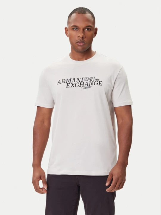 Foto del prodotto Armani Exchange T-shirt XM001413 AF16432 M1164 Écru Regular Fit Crema