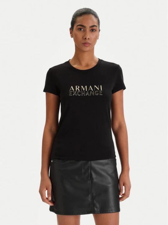 Foto del prodotto Armani Exchange T-shirt XW001837 AF16294 UC001 Nero Slim Fit