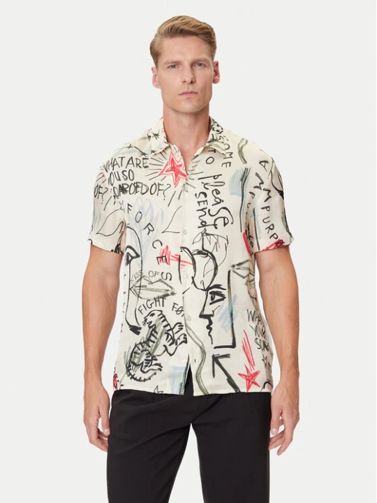 Foto del prodotto Baldessarini Camicia B3 76002.3725 Bianco Regular Fit