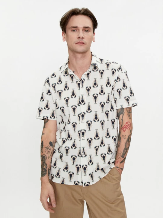 Foto del prodotto Baldessarini Camicia B3 77006 / 000 / 3553 Écru Regular Fit Crema