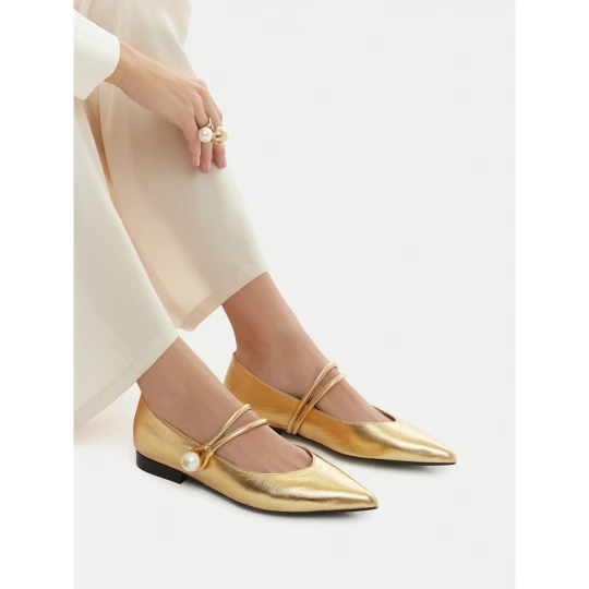 Foto del prodotto Ballerine GINO ROSSI CEO-ROSE-LT2512-72 Oro