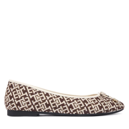 Foto del prodotto Ballerine Tommy Hilfiger Th Charm Jacquard Ballerina FW0FW09504 Multicolore