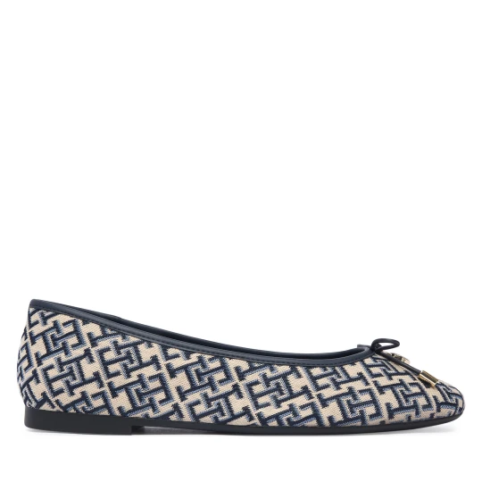 Foto del prodotto Ballerine Tommy Hilfiger Th Charm Jacquard Ballerina FW0FW09504 Multicolore