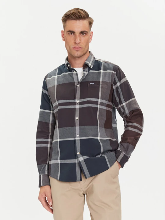 Foto del prodotto Barbour Camicia Dunoon MSH4980TN38 Blu scuro Regular Fit