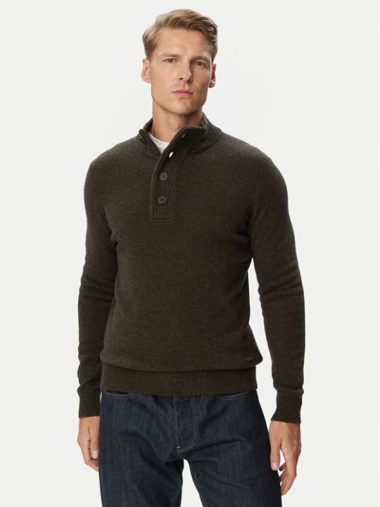 Foto del prodotto Barbour Maglione Elbow MKN0585GN73 Cachi Regular Fit