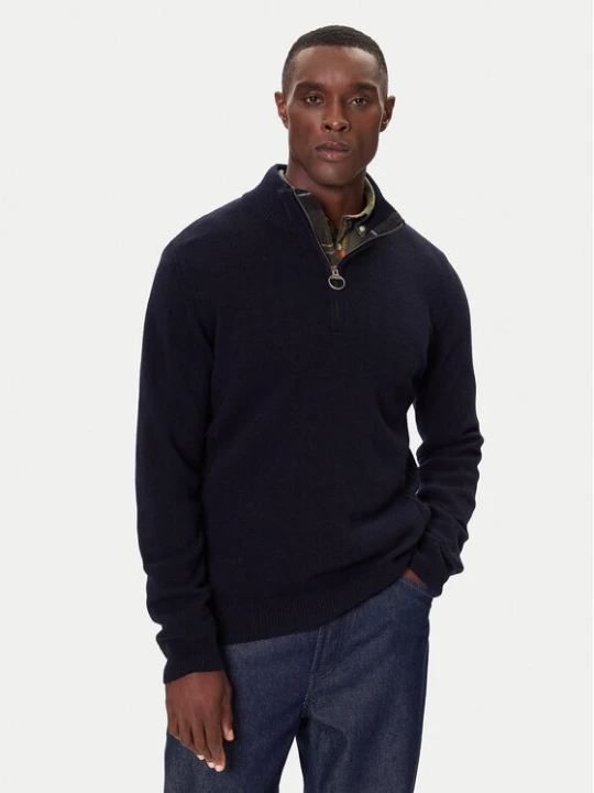 Foto del prodotto Barbour Maglione Holden MKN0837NY91 Blu scuro Regular Fit
