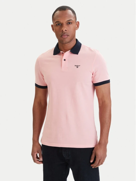 Foto del prodotto Barbour Polo Lynmouth MML1449PI95 Rosa chiaro Regular Fit