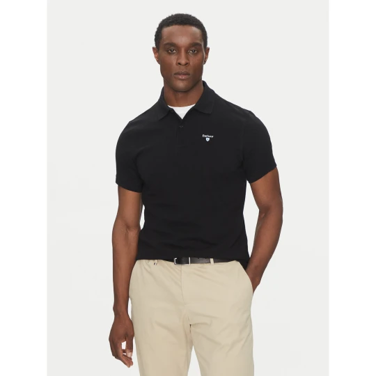 Foto del prodotto Barbour Polo Original Sports MML0358BK31 Nero Tailored Fit