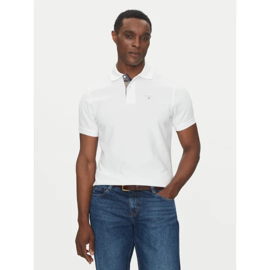 Foto del prodotto Barbour Polo Tartan MML0012WH11 Bianco Tailored Fit