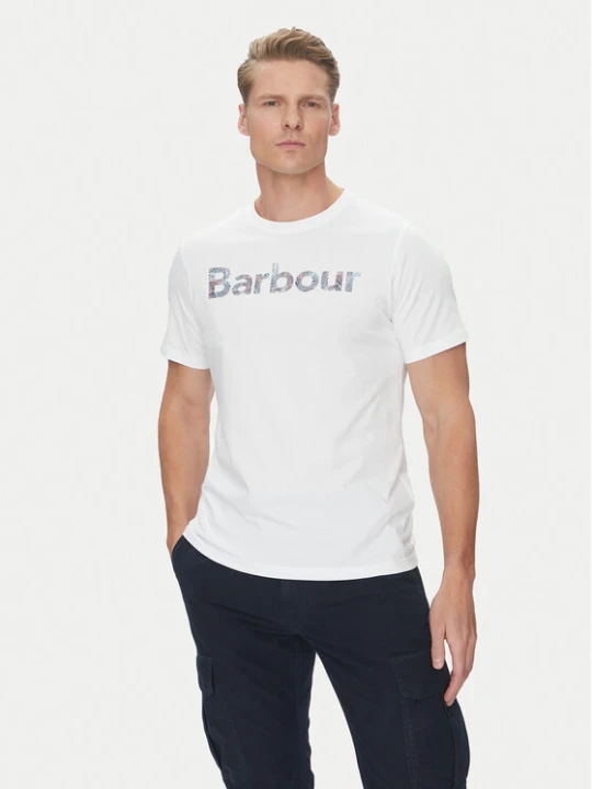 Foto del prodotto Barbour T-shirt Devon MTS1391WH11 Bianco Regular Fit