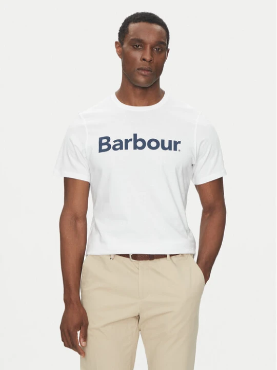 Foto del prodotto Barbour T-shirt Logo MTS0531WH51 Bianco Tailored Fit