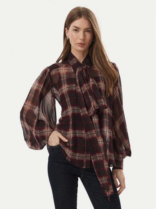 Foto del prodotto Bardot Camicia Cecile 60615TB Bordeaux Relaxed Fit