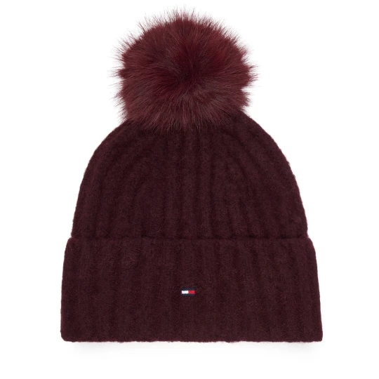 Foto del prodotto Berretto Tommy Hilfiger Th Flag AW0AW19330 Bordeaux