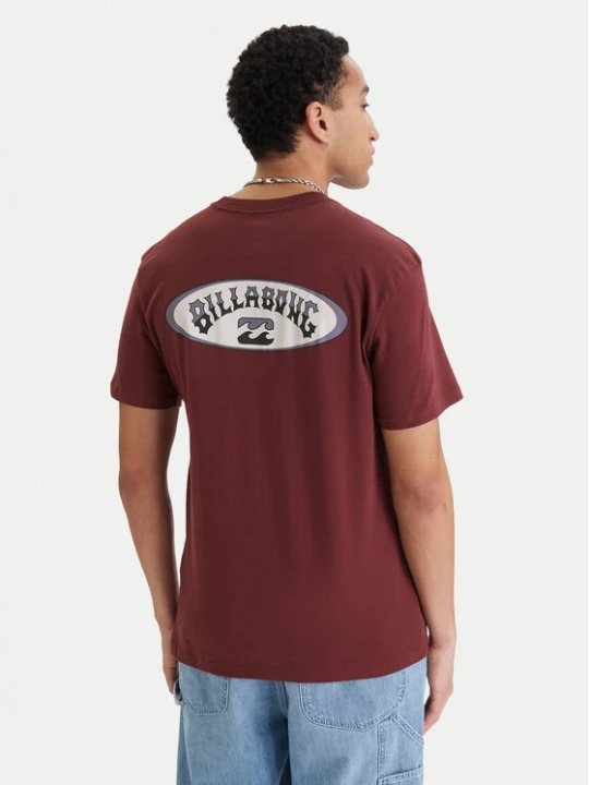 Foto del prodotto Billabong T-shirt Orbit Arch EBYZT00522 Bordeaux Regular Fit