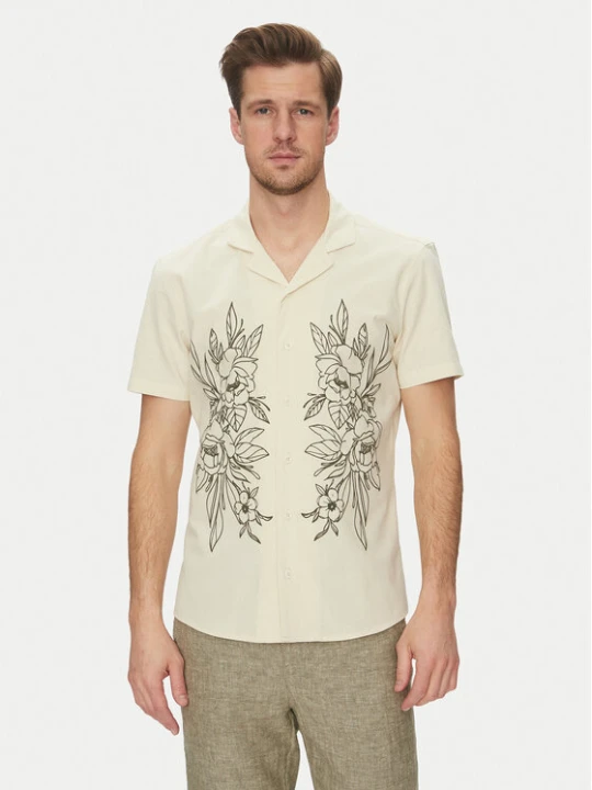 Foto del prodotto Blend Camicia 20717697 Beige Regular Fit
