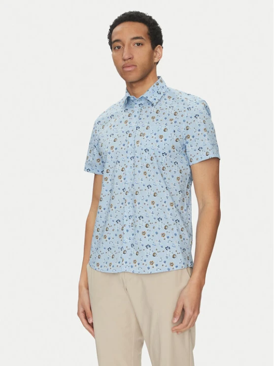 Foto del prodotto Blend Camicia 20718102 Blu Regular Fit