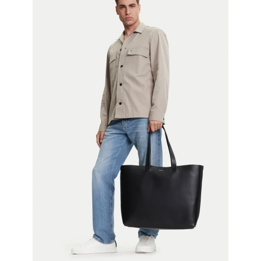 Foto del prodotto Borsa Calvin Klein Ck Premium Leather E / W Tote Xl K50K512894 Nero