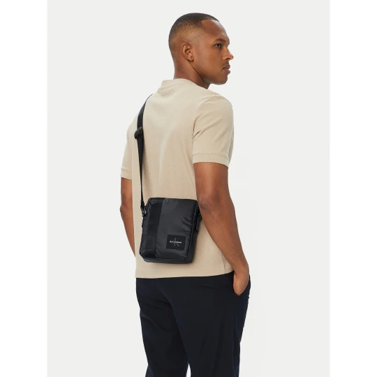 Foto del prodotto Borsellino Calvin Klein Rubberized Reporter LV04D3480G Nero