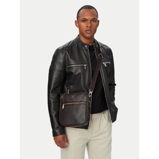 Foto del prodotto Borsellino Guess HMMIPW P6217 Marrone scuro