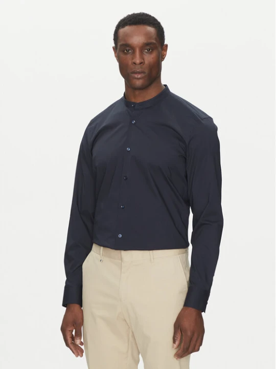 Foto del prodotto BOSS Camicia H-HANK-S-STAN-C3-252 50539176 Blu scuro Slim Fit