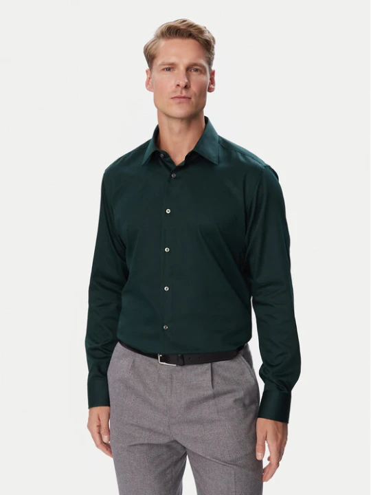 Foto del prodotto BOSS Camicia Joe 50555711 Verde Regular Fit