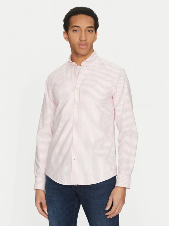 Foto del prodotto BOSS Camicia Roan 50520275 Rosa Slim Fit
