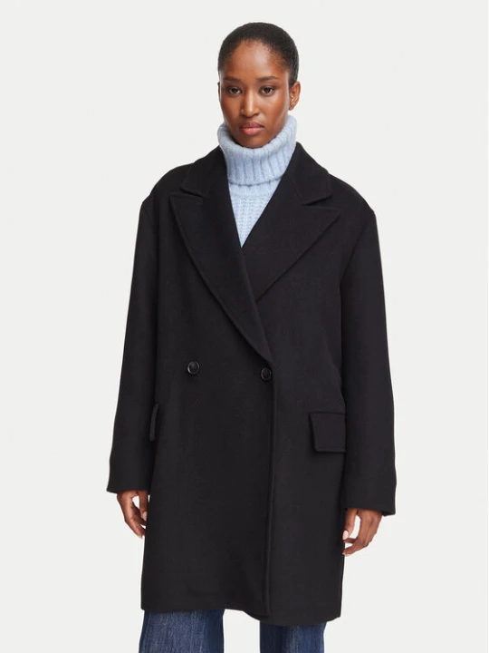 Foto del prodotto BOSS Cappotto di lana C_Calesarina 50568506 Nero Regular Fit