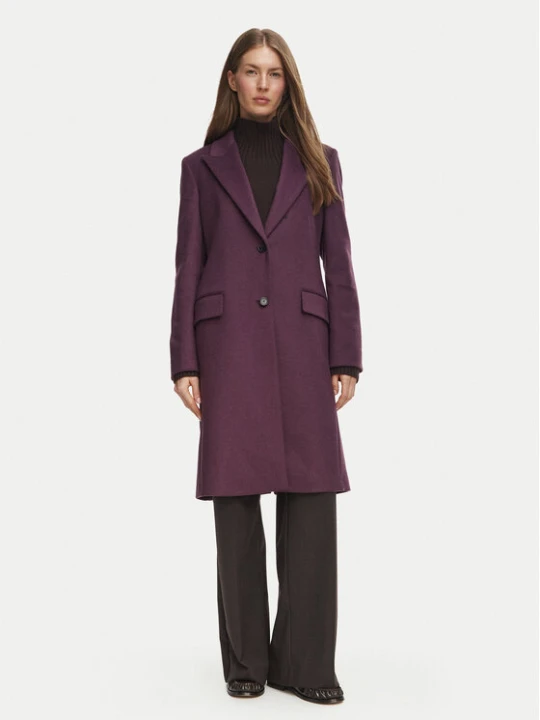 Foto del prodotto BOSS Cappotto di lana Classin1 50574982 Viola Regular Fit