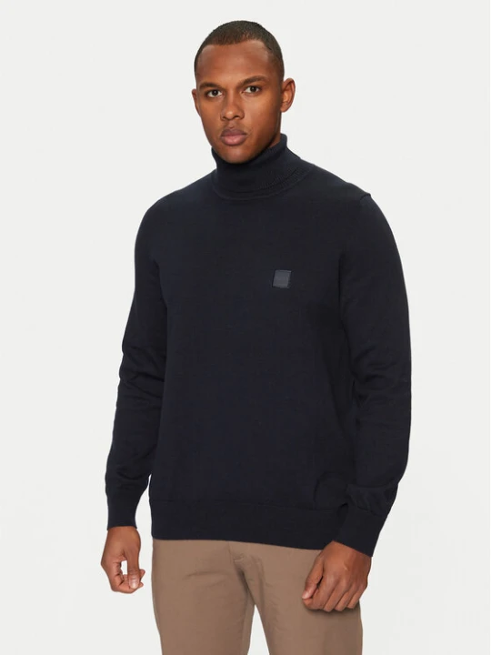 Foto del prodotto BOSS Dolcevita Akiro S 50527573 Blu scuro Regular Fit