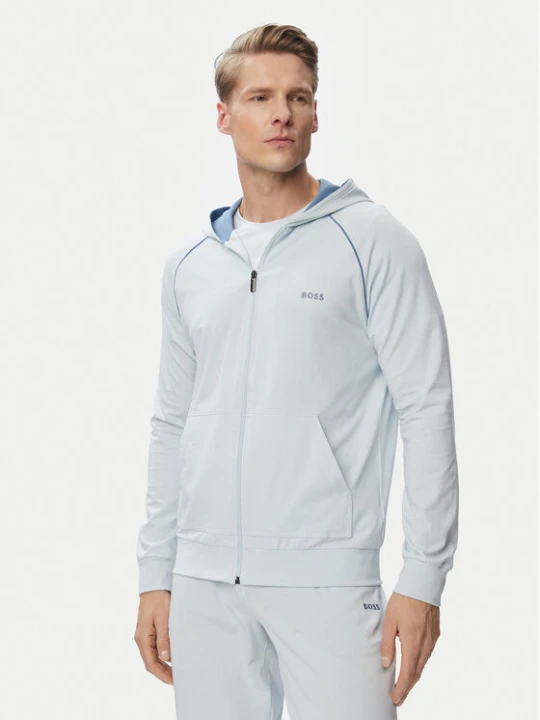 Foto del prodotto BOSS Felpa Mix&Match 50515313 Azzurro chiaro Regular Fit
