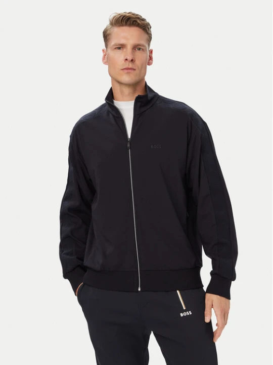 Foto del prodotto BOSS Felpa Union Tape 50564098 Blu scuro Regular Fit
