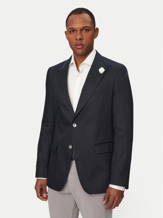 Foto del prodotto BOSS Giacca da abito Hutson Peak 262 50561857 Blu scuro Slim Fit