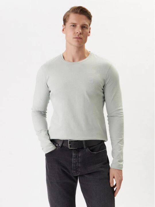 Foto del prodotto BOSS Longsleeve Tacks 50512111 Grigio Regular Fit
