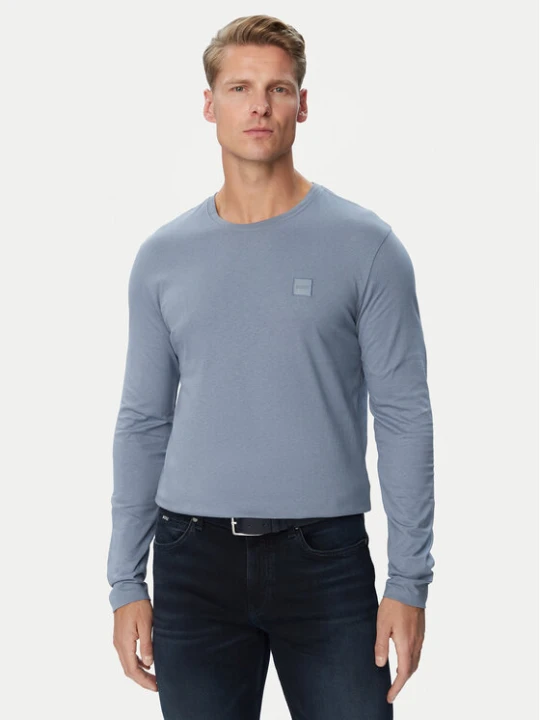 Foto del prodotto BOSS Longsleeve Tacs 50512111 Blu Regular Fit