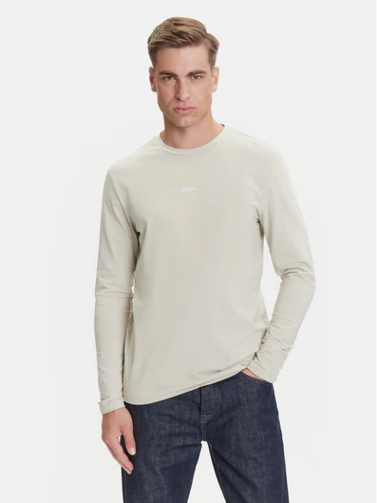 Foto del prodotto BOSS Longsleeve Tchark 50473286 Beige Regular Fit