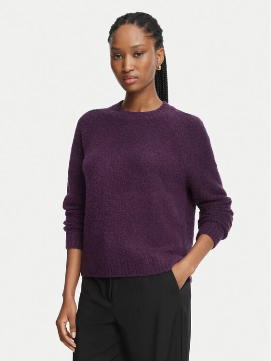 Foto del prodotto BOSS Maglione Febisana 50567052 Viola Relaxed Fit