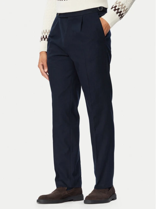 Foto del prodotto BOSS Pantaloni chino H-Perino 50572014 Blu scuro Tapered Fit